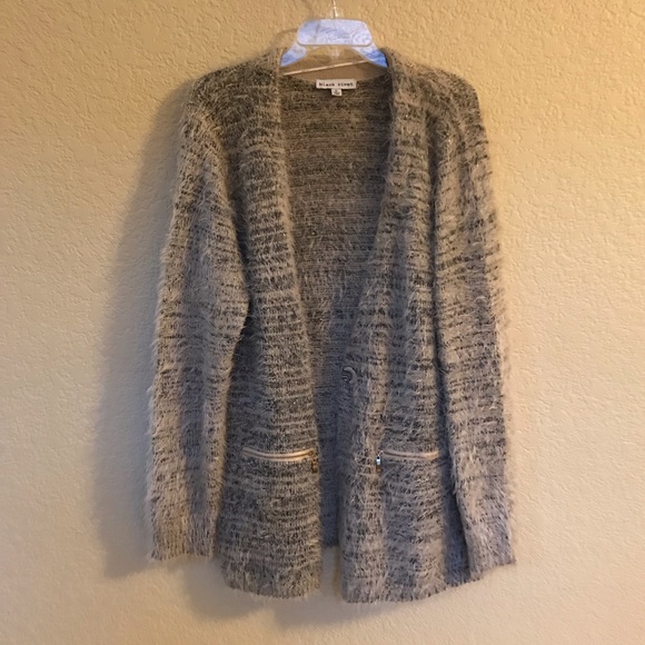 Fur PLUS SIZE cardigan